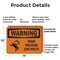 Signmission High Voltage 240 Volts With Symbol OSHA Warning Sign, Plastic, 14in W x 10in L, 2PK OS-2PACK-WS-P-1014-L-12175 - alternate 2